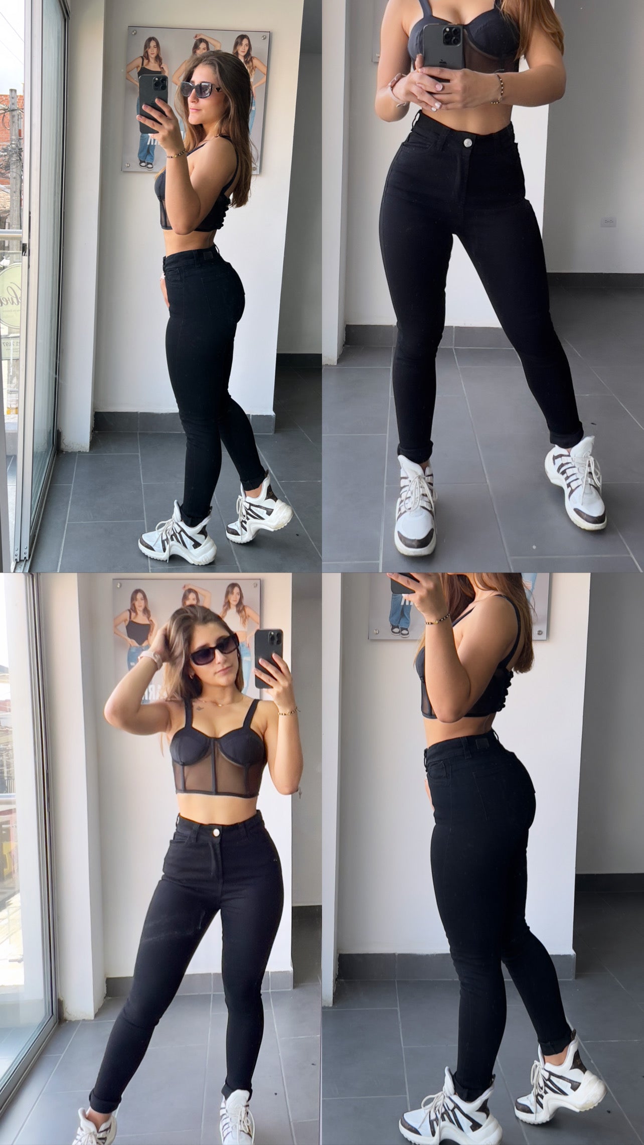 Skinny negro profundo