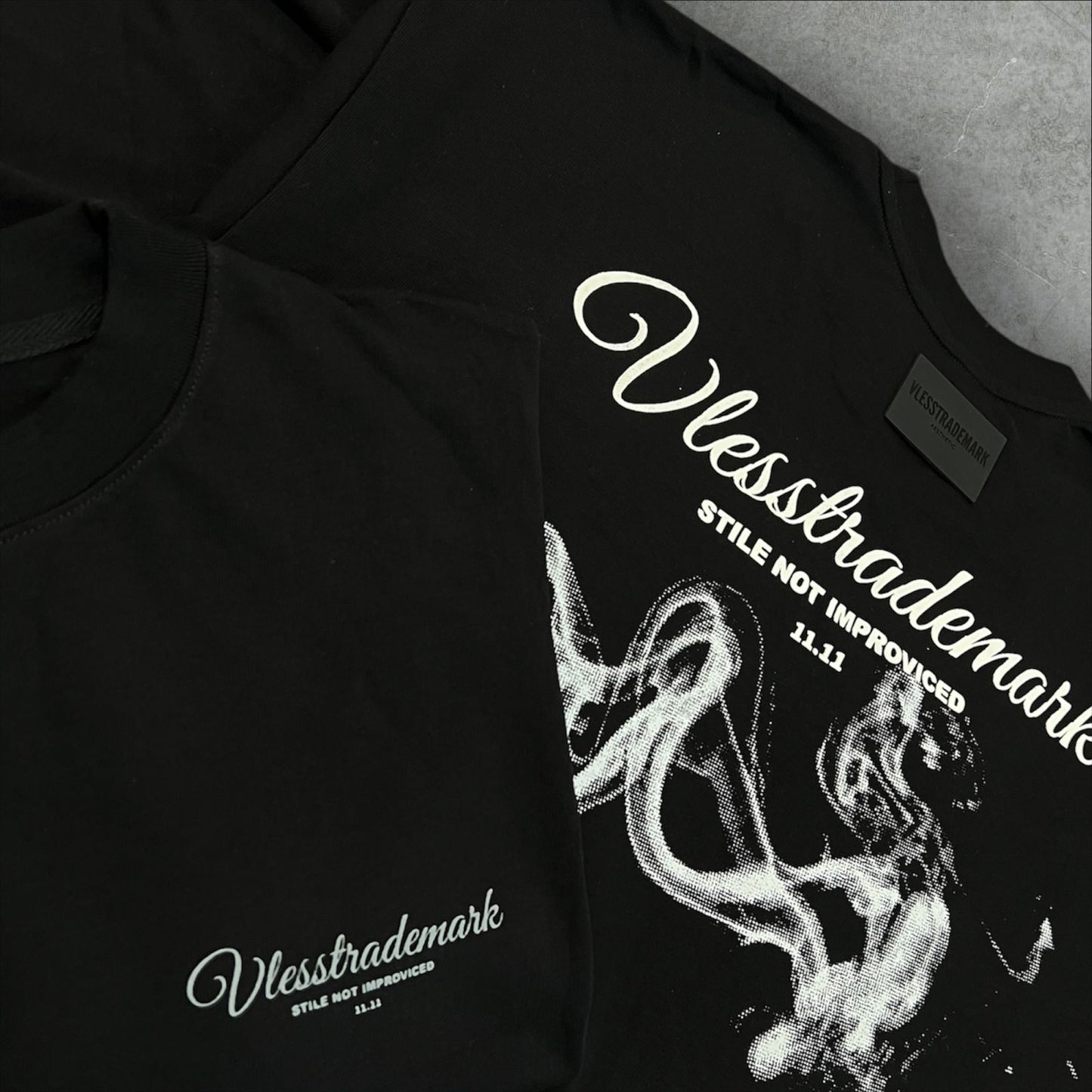 Camiseta oversize negra