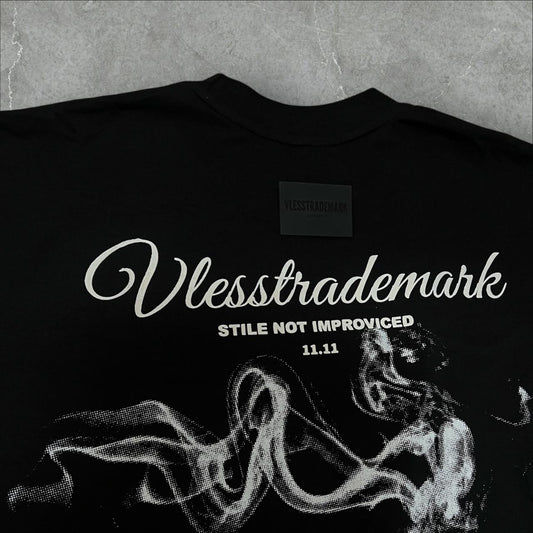 Camiseta oversize negra